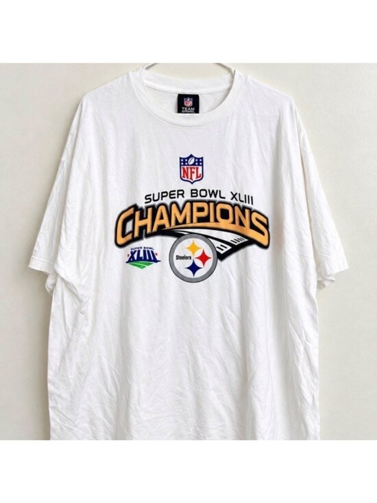 NFL Other - Vintage 2009 Pittsburgh Steelers Super Bowl XLIII Champions T-Shirt XL NFL